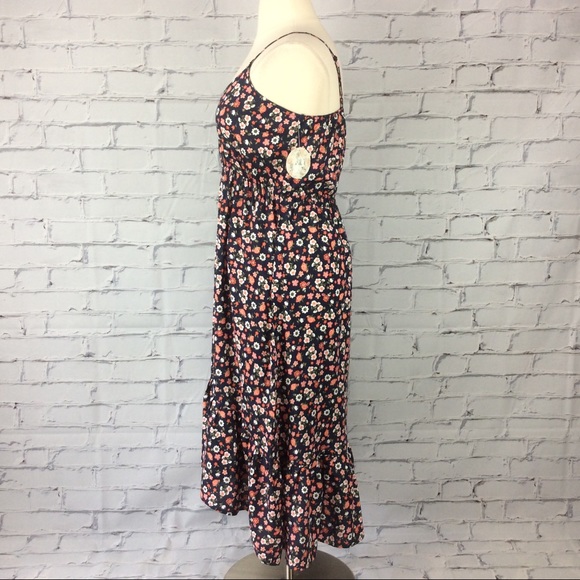 Jolie&Joy Floral Hi-Low Dress, Size XL - Picture 5 of 13